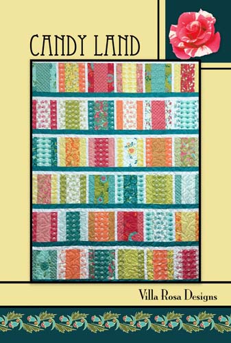 Candy Land - uses 10" squares by Pat Fryer for Villa Rosa Designs
