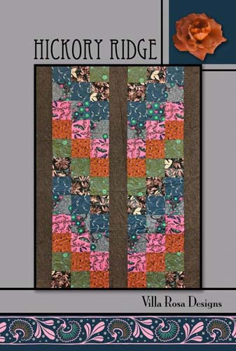Hickory Ridge - Quilts for Villa Rosa Designs 6 ftqtrs Background 3'4 yd.Bin