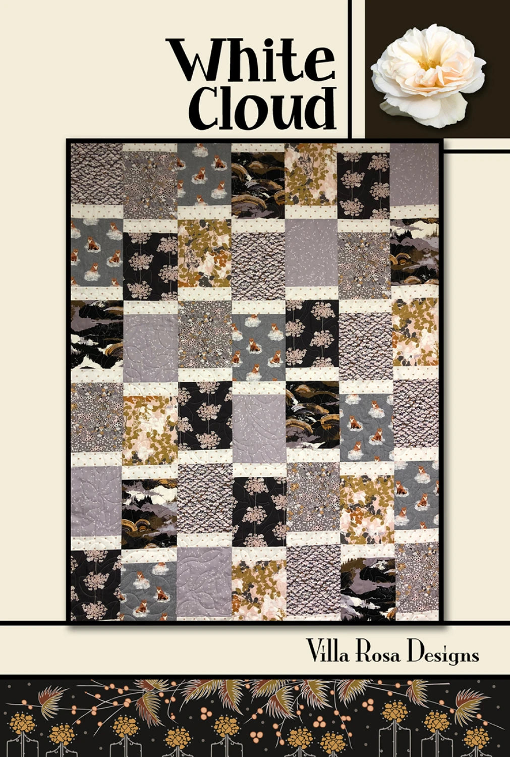White Cloud - Uses 7 fat quarters by Villa Rosa