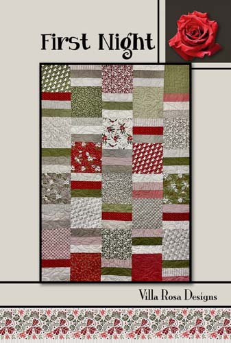 First Night - 48 x 68 quilt - by Pat fryer for Villa Rosa Designs