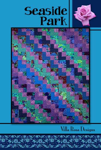 Seaside Park - 55 x 66 - fat quarters by Pat Fryer for Villa Rosa Designs