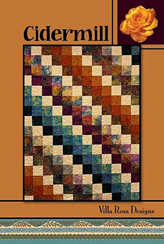 Cider Mill - uses 12 fat quarters 54x72  by Villa Rosa Designs