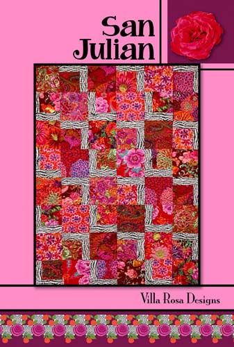 San Julian - 54 x 72 quilt fat quarters - by Pat Fryer Villa Rosa Designs