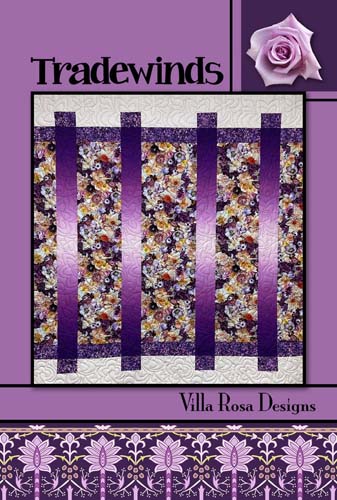 Tradewinds - 50 x 52 quilt -theme fabric by Pat Fryer for Villa Rosa Designs