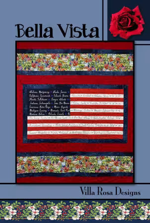 Bella Vista - size varies -panel by Pat Fryer for Villa Rosa Designs