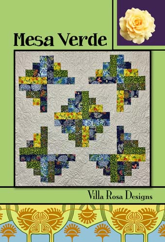 Mesa Verde - 50 x 50 quilt - fat quarters - by Pat Fryer Villa Rosa Designs