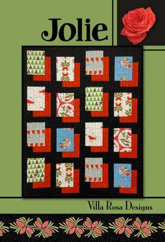 Jolie -42 x 52 quilt - - by Pat Fryer Villa Rosa Designs