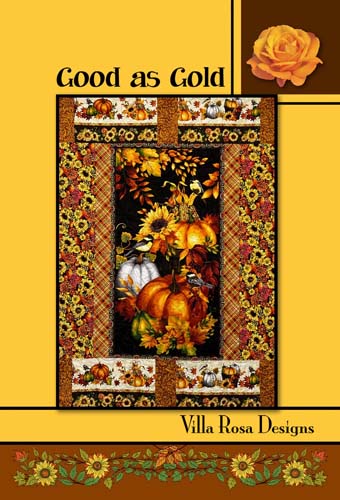 Good as Gold - 44x66 uses a panel by Villa Rosa Designs