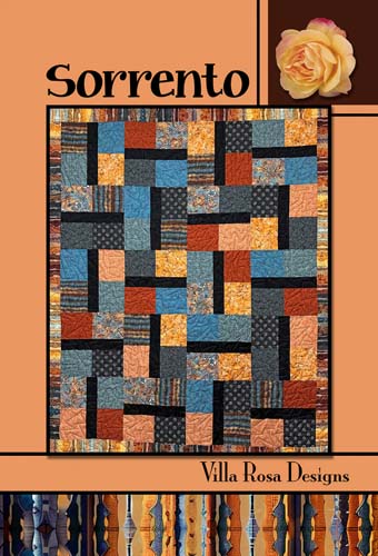 Sorrento - 54 x66 quilt Villa Rosa Designs - 9 fat quarters - Pat Fryer