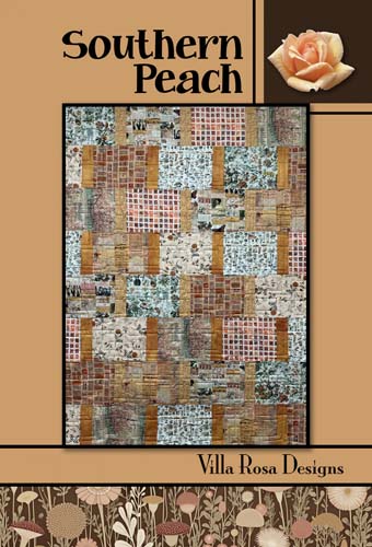 Southern Peach -44x60 quilt - fat quarters - Pat Fryer for Villa Rosa Designs
