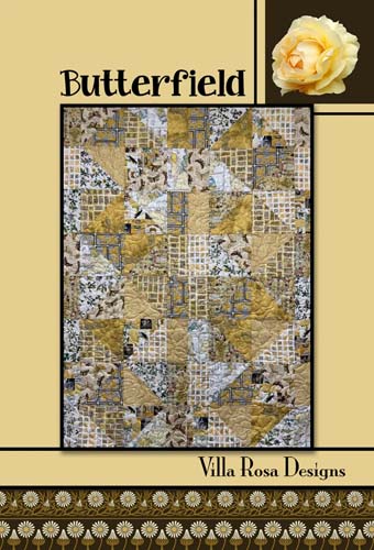 Butterfield - 42 x 56 quilt - fat quarters - Pat Fryer for Villa Rosa Designs