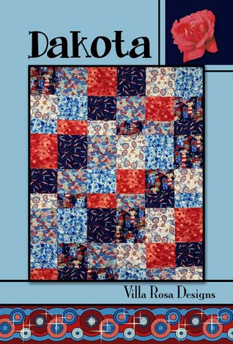 Dakota - 36 x 45 - quilt - fat quarters - Pat Fryer for Villa Rosa Designs