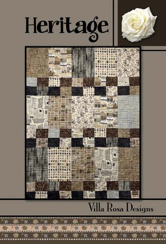 Heritage - 45 x 59 quilt - fat quarters - Pat Fryer for Villa Rosa Designs