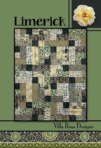Limerick -42 x 53 quilt - - fat quarters - Pat Fryer for Villa Rosa Designs