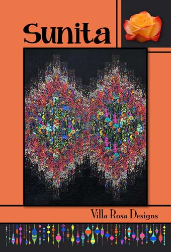 Sunita - 60x74 quilt -  by Pat Fryer for Villa Rosa Designs