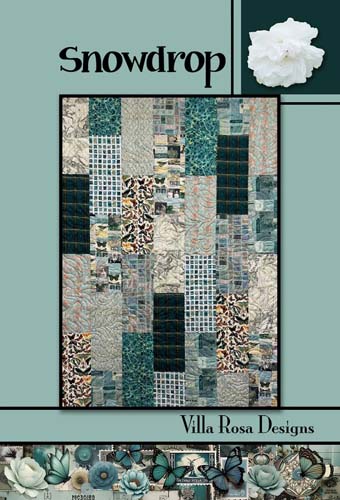 Snowdrop by Pat Fryer - Uses 10 Ft. Qrt - Villa Rosa Designs