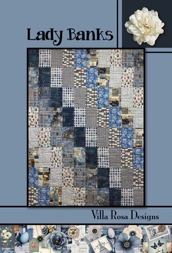 Lady Banks - 10 Fat Quarters -45 x 60  by Pat Fryer for Villa Rosa Designs