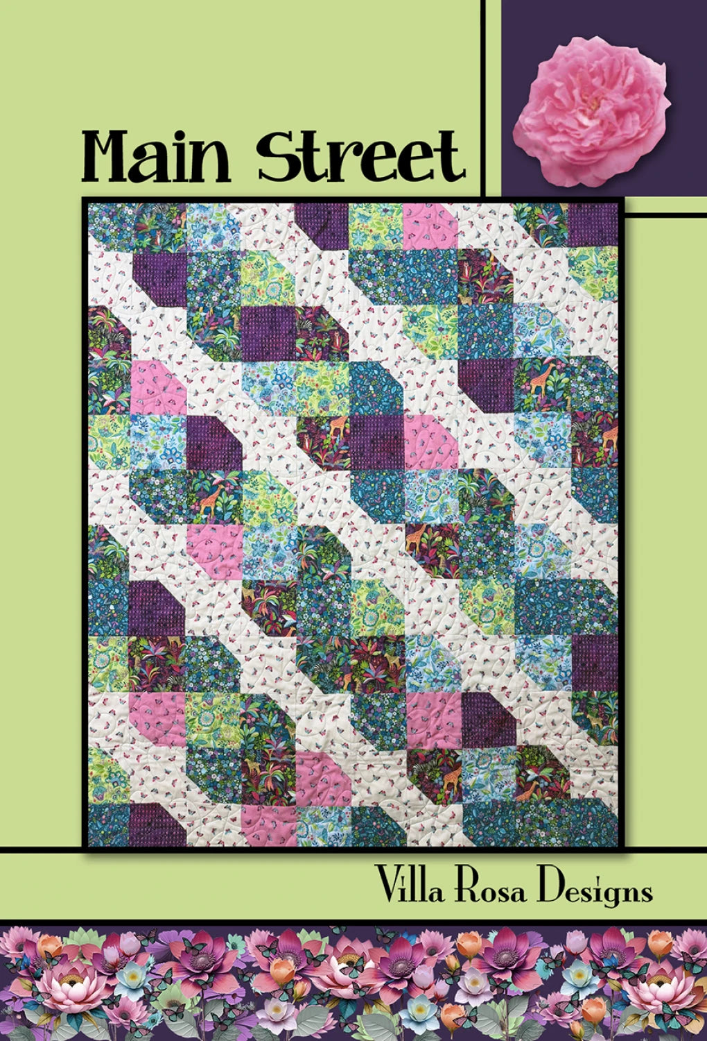 Main Street pattern - by Pat Fryer for Villa Rosa Designs