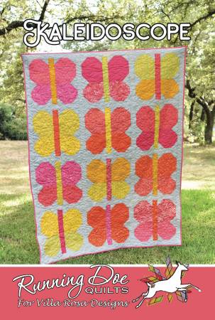 Kaleidoscope,  fat quarters, Running Doe quilts for Villa Rosa