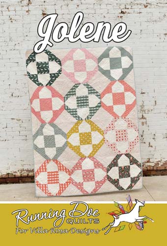Jolene - 63 x 84 quilt - fat quarters & yardage - Running Doe Quilts -Villa Rosa