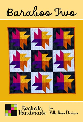 Baraboo Two - 36 x 36 quilt  by Rachelle Handmade for Villa Rosa Designs