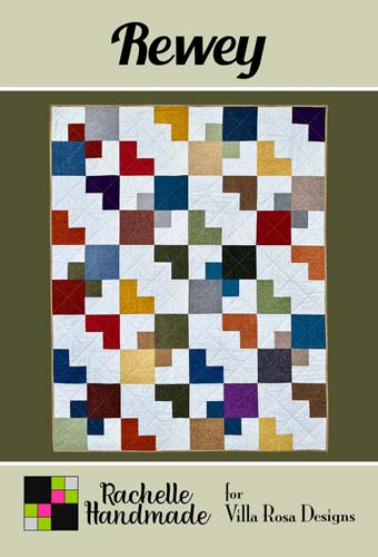 Rewey - 48 x 60 quilt - by Rachelle Handmade for Villa Rosa Designs