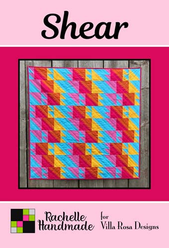 Shear - 54x54 quilt -by Rachelle Handmade for Villa Rosa Designs