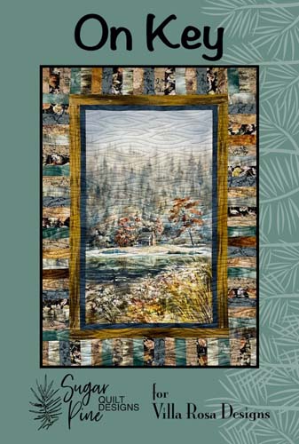 On Key - Panel Throw - 42 x 60  by Sugar Pine for Villa Rosa Designs