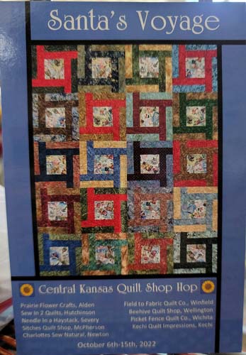 Santa's Voyage Pattern 54 x 68 Villa Rosa Designs