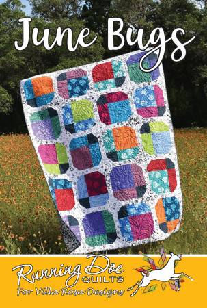 June Bugs - Uses layer cake or fat quarters by Running Doe Quilts for Villa Rosa