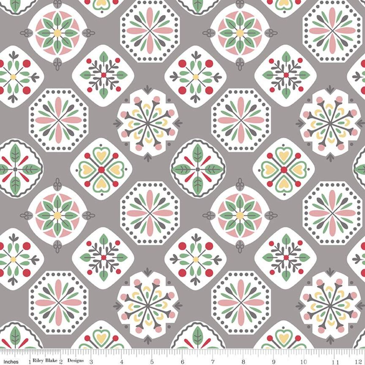 108" Wide Back - Stitch - Gray
