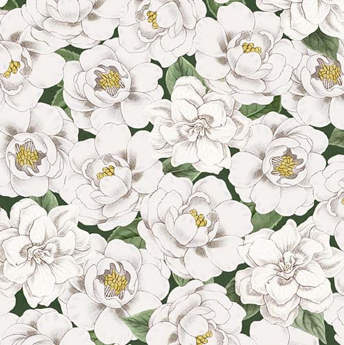 Garden Grace - Flowers - Green - packed white flowers