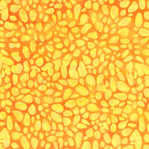 Wilmington Batiks - Packed Pebbles - Orange/Yellow