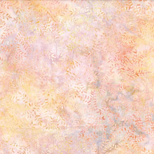 Wilmington Batiks - Maidenhair, peach  (safe harbor)