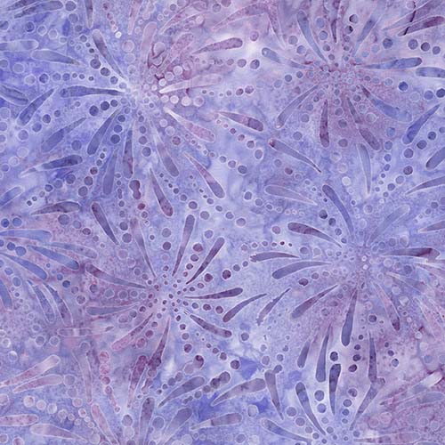 Candy Crush Batik - Fireworks- Purple - tone on tone purple bursts