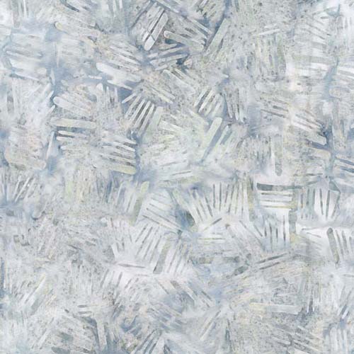 Batik - Blue Smoke - Sticks - Lt Blue - short cream lines on lt blue