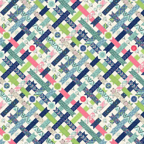 Sew Little Time - Ribbons & Buttons - Cream - ribbon and button plaid