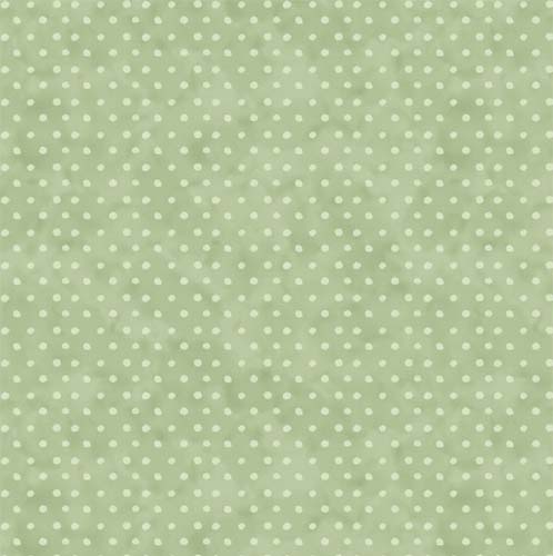 Blue Harmony - Dot - Green - pale green dots on green