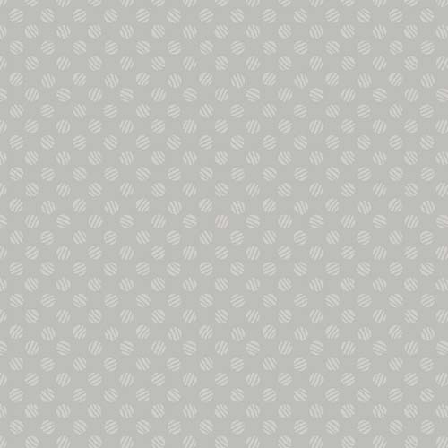 Windsong Meadow - Line Dots -Gray - light gray dots on gray