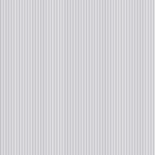 Pinstripes - Gray/White - narrow gray and white stripes