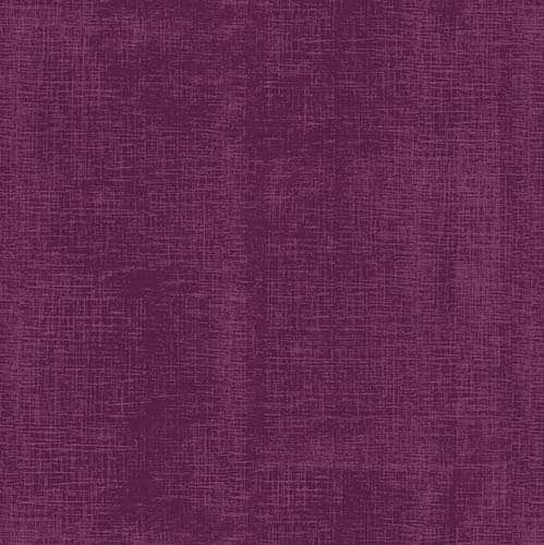 Canvas Texture - Plum - violet crosshatch texture