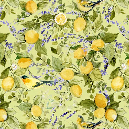 Lavender Lemonade - Lemons & Lavender - Lime -lemons, lavender & birds