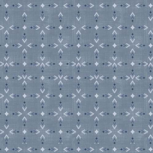 Timberland Trails - Tribal - Blue - blue arrow geometric