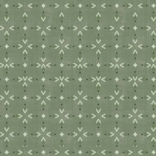 Timberland Trails - Tribal - Green - green arrow geometric