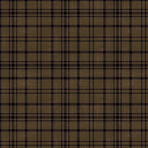 Timberland Trails - Plaid - Brown - brown & black plaid