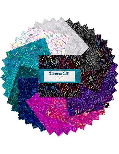 Diamond Dots - 5 Karat Gems - 42 5 inch squares