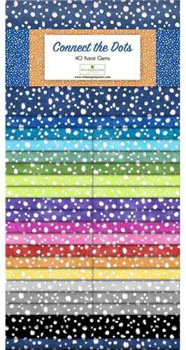 Connect the Dots - 40 Karat Gems - 40 2.5" strips