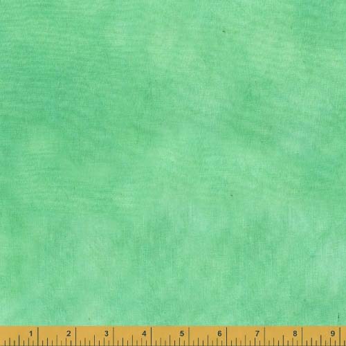 Palette Solids - Mint - mottled mint green by Marcia Derse