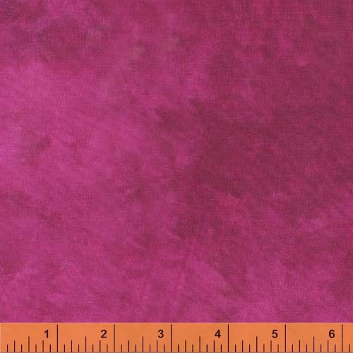 Palette Solids - Mulberry - mottled red violet by Marcia Derse