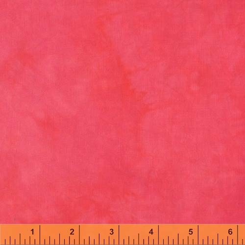 Palette Solids - Radish - mottled bright pink -  by Marcia Derse